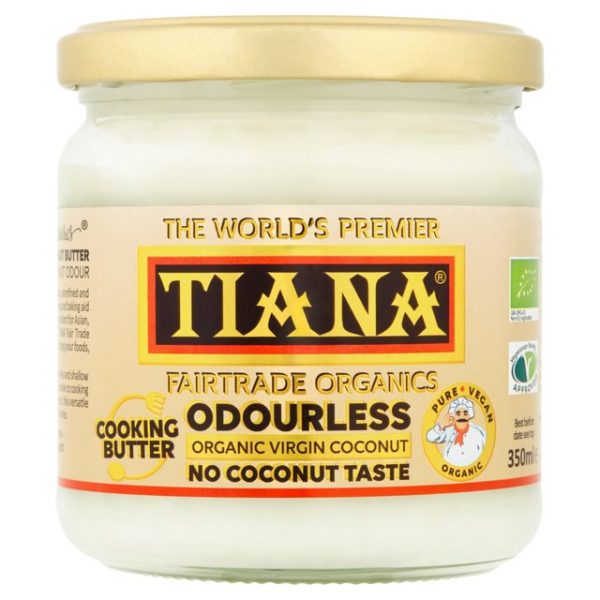 unt de cocos pur 100% organic fara gluten tiana